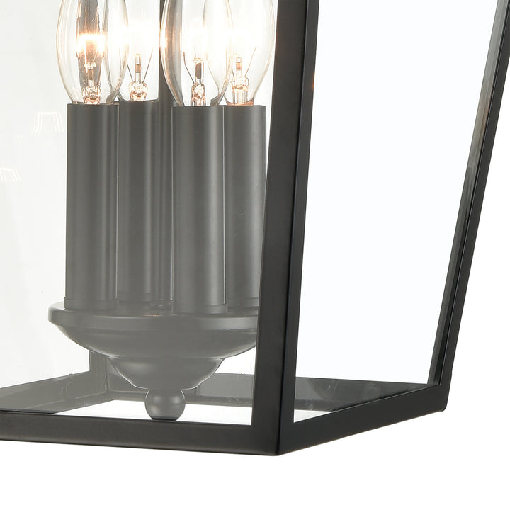 Elk Lighting 45472/4  Main Street Outdoor Black
