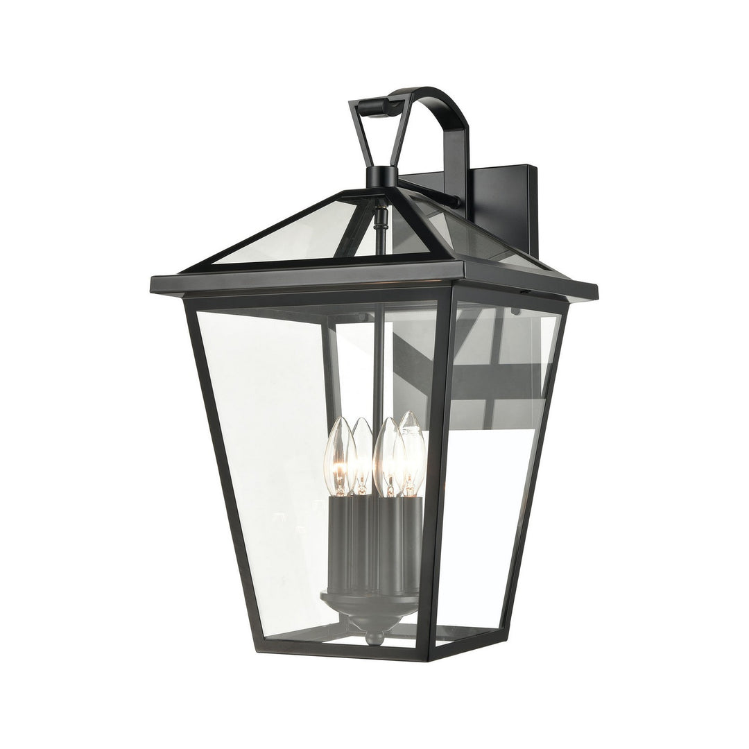Elk Lighting 45472/4  Main Street Outdoor Black