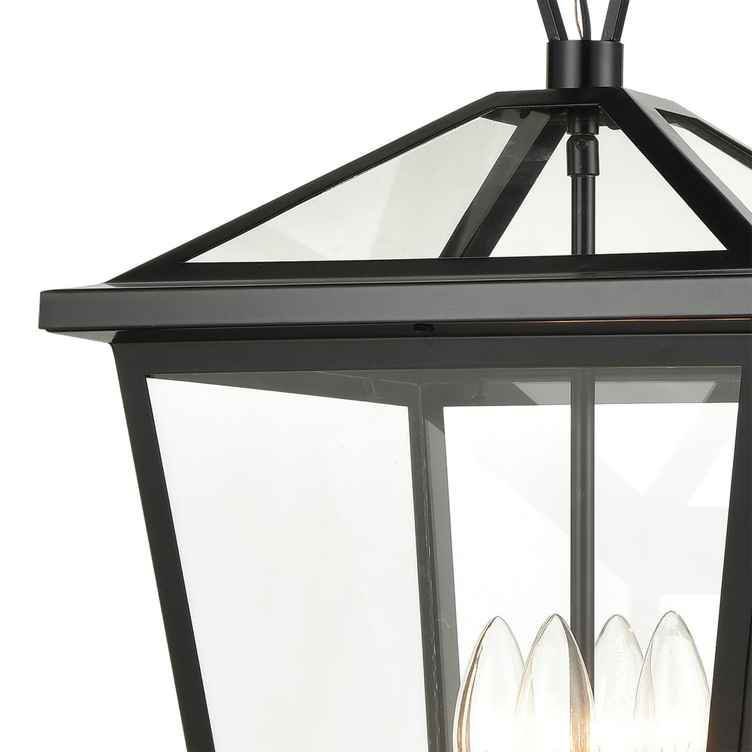 Elk Lighting 45474/4  Main Street Outdoor Black