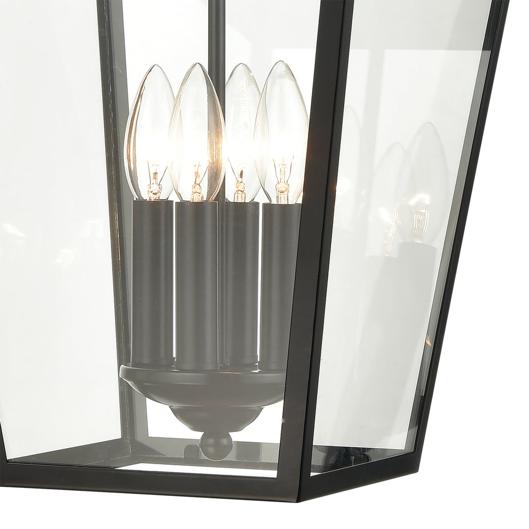 Elk Lighting 45474/4  Main Street Outdoor Black