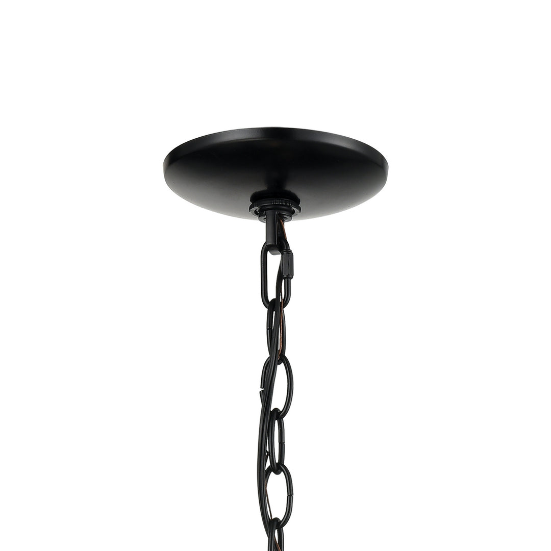 Elk Lighting 45474/4  Main Street Outdoor Black