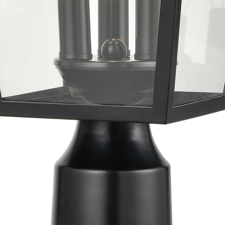 Elk Lighting 45475/3  Main Street Outdoor Black