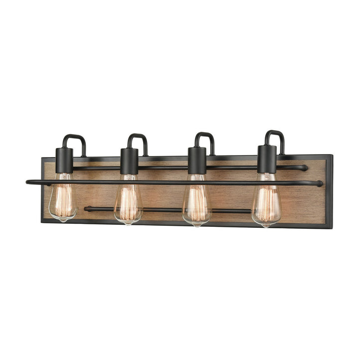 Elk Copley 45486/4 Bath Vanity Light 27 in. wide - Matte Black