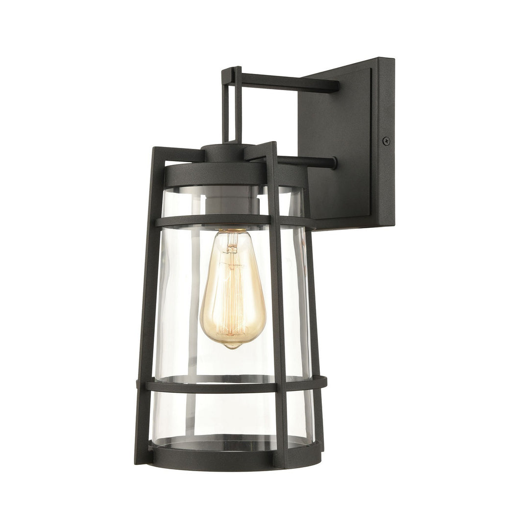 Elk Lighting 45491/1  Crofton Outdoor Charcoal