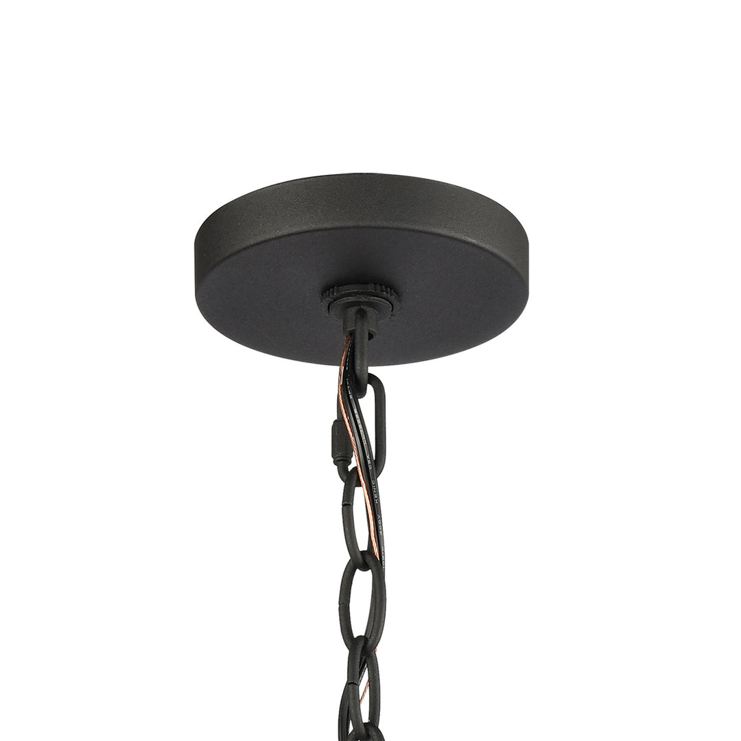 Elk Lighting 45493/1 Crofton Outdoor Charcoal
