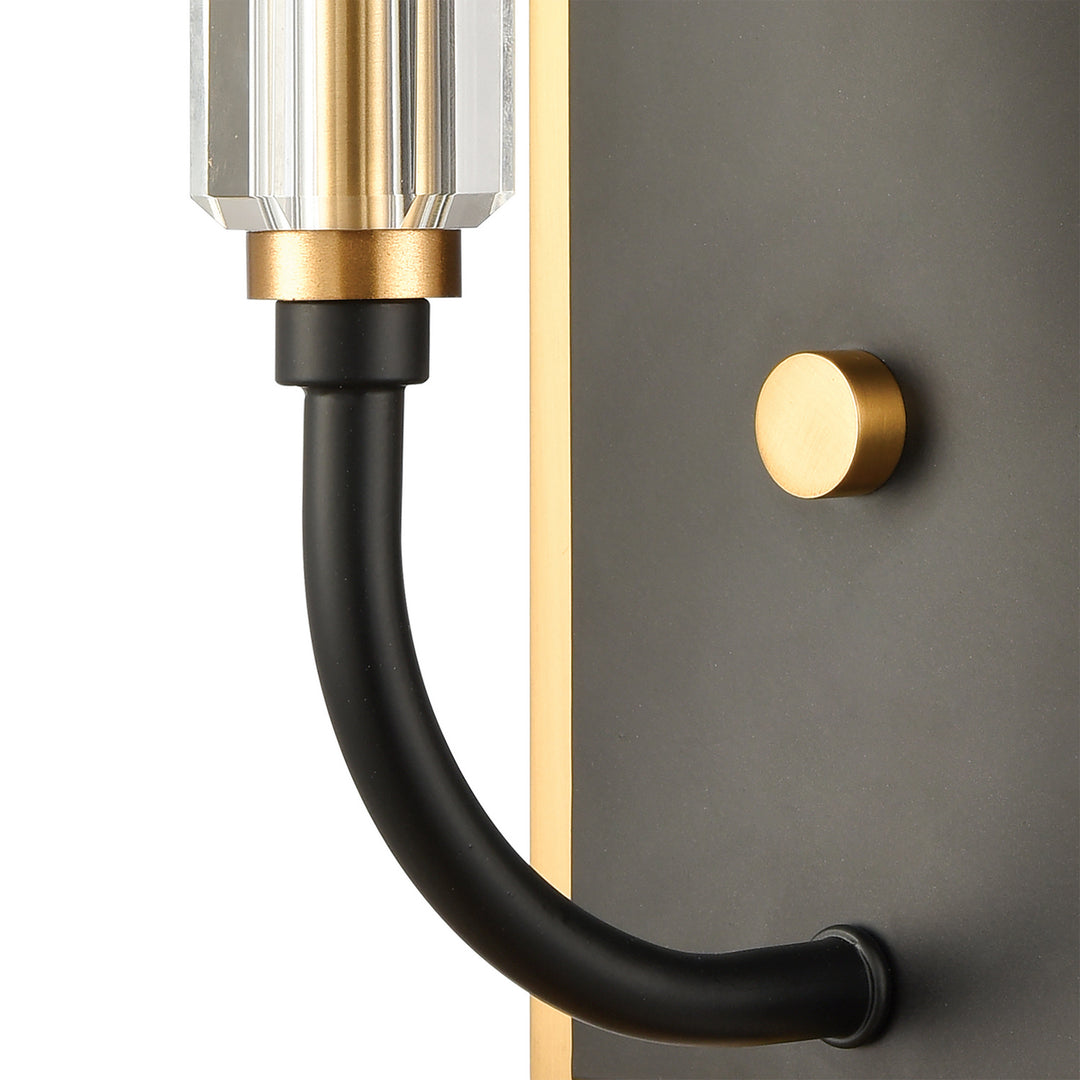Elk Glendon 46340/1 Wall Sconce Light - Matte Black