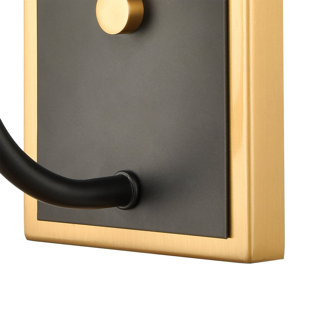 Elk Glendon 46340/1 Wall Sconce Light - Matte Black