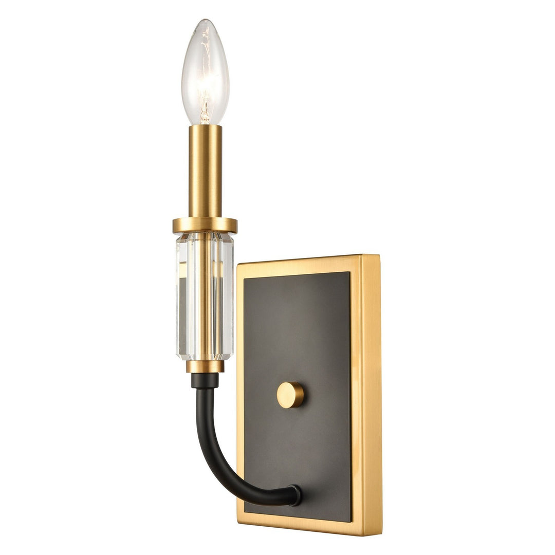 Elk Glendon 46340/1 Wall Sconce Light - Matte Black