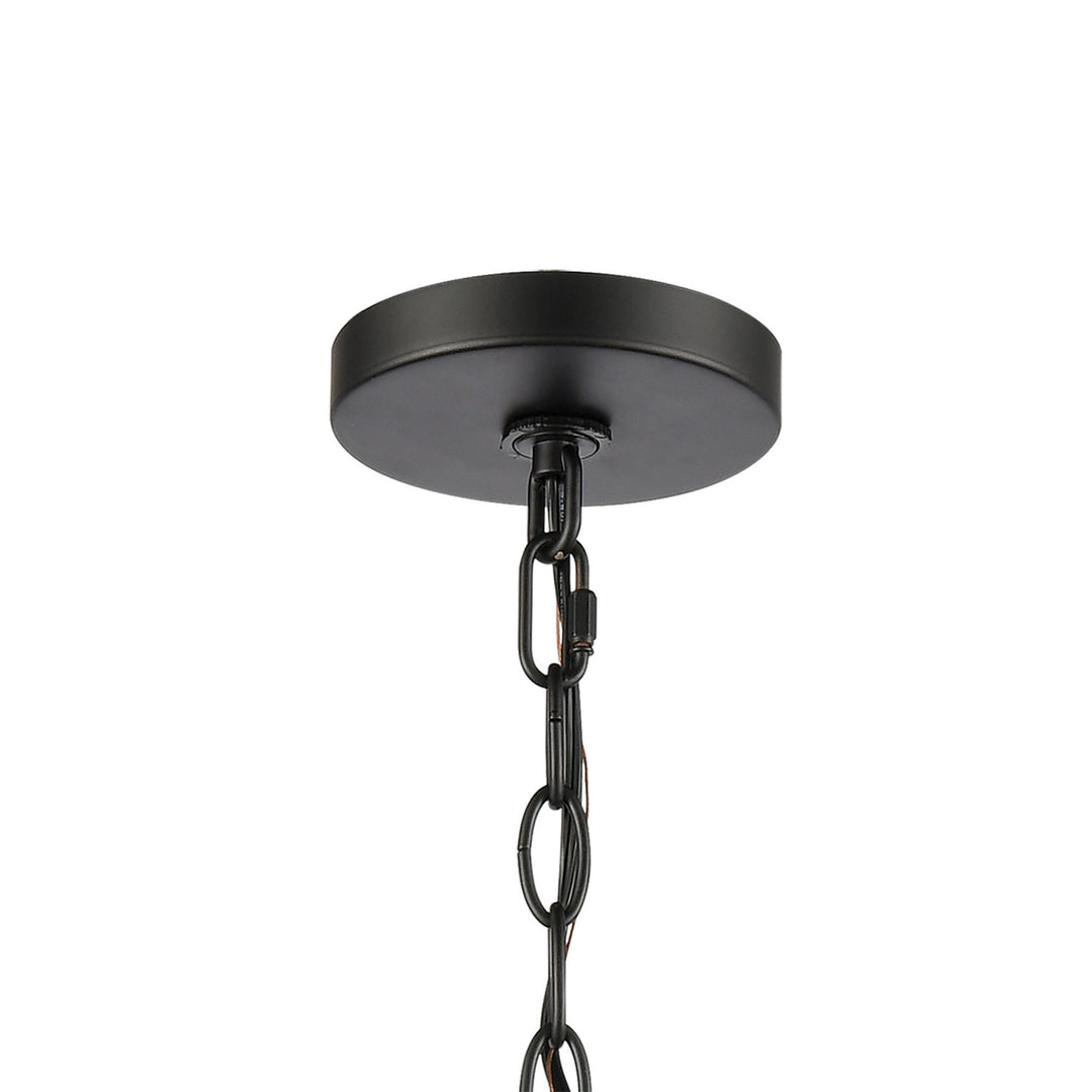 Elk Glendon 46345/5 Chandelier Light - Matte Black