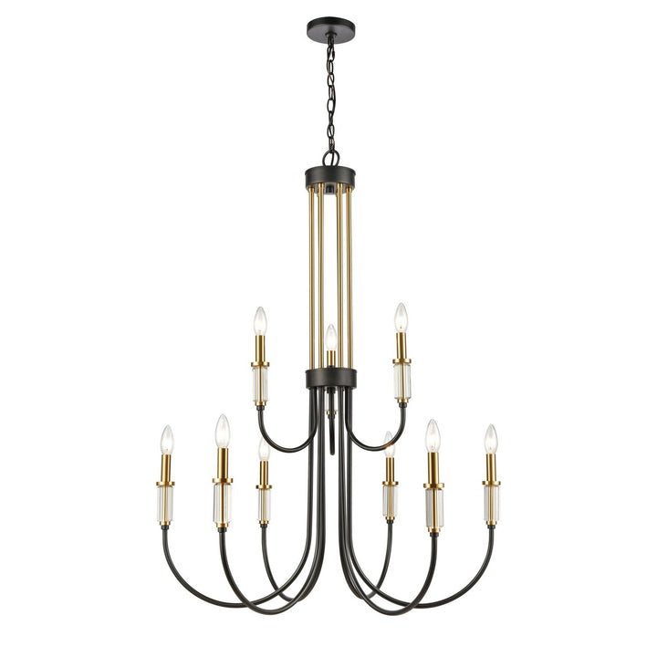 Elk Glendon 46346/9 Chandelier Light - Matte Black