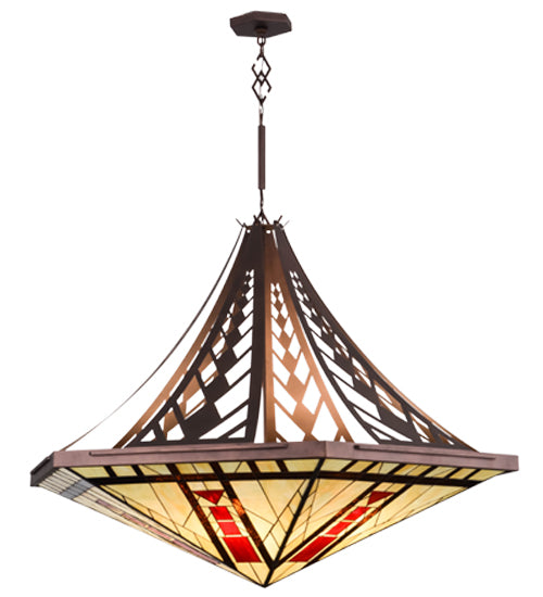 Meyda Tiffany North Sonoma 103993 Pendant Light - Beige Flame Xag