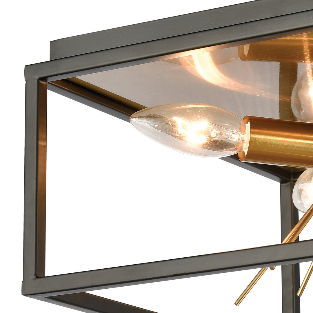 Elk Spark 46364/4 Ceiling Light - Matte Black