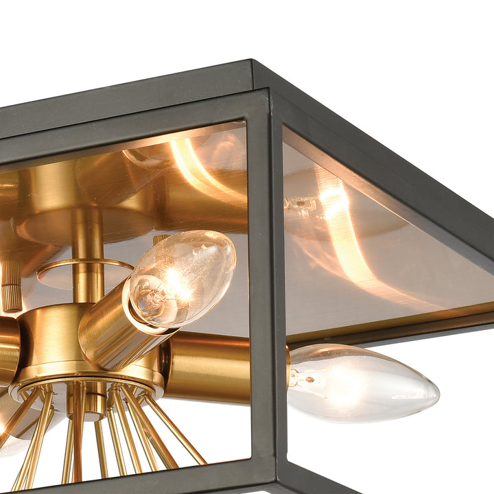 Elk Spark 46364/4 Ceiling Light - Matte Black