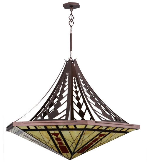 Meyda Tiffany North Sonoma 103993 Pendant Light - Beige Flame Xag