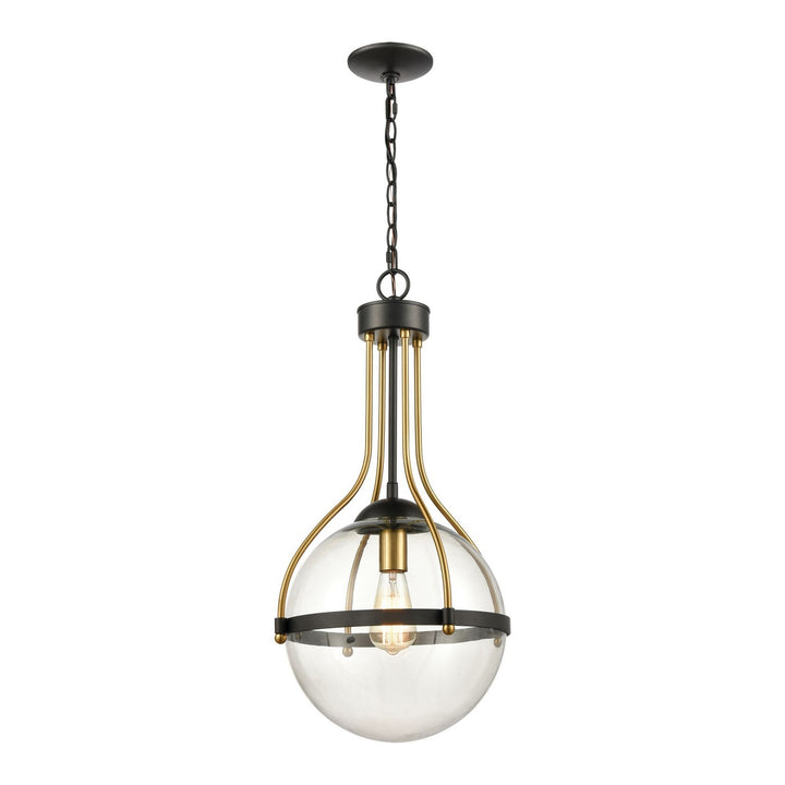 Elk Vispon 46414/1 Pendant Light - Matte Black