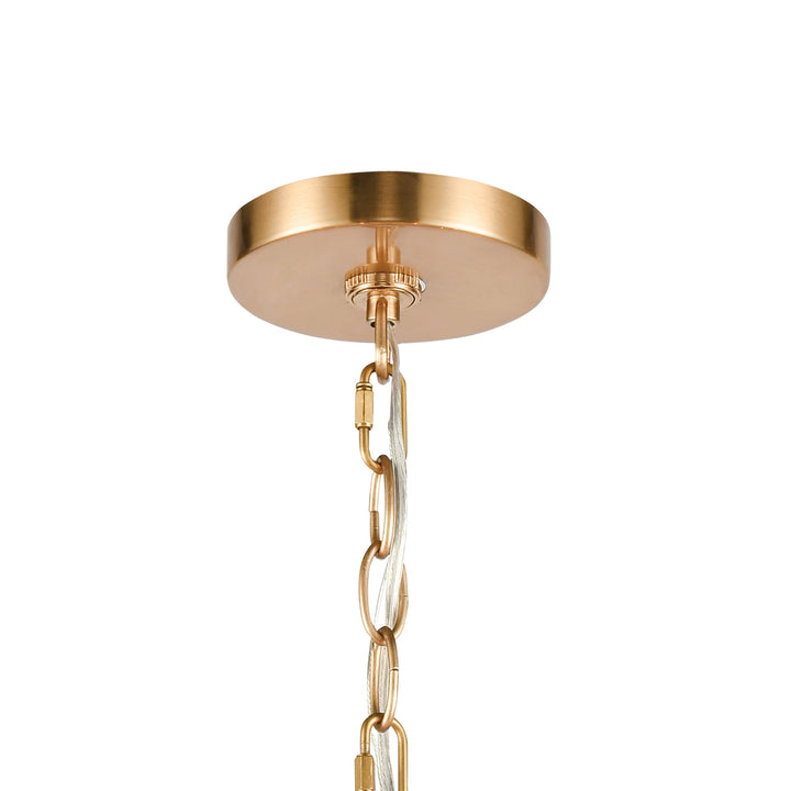 Elk Wellsley 46796/6 Chandelier Light - Burnished Brass