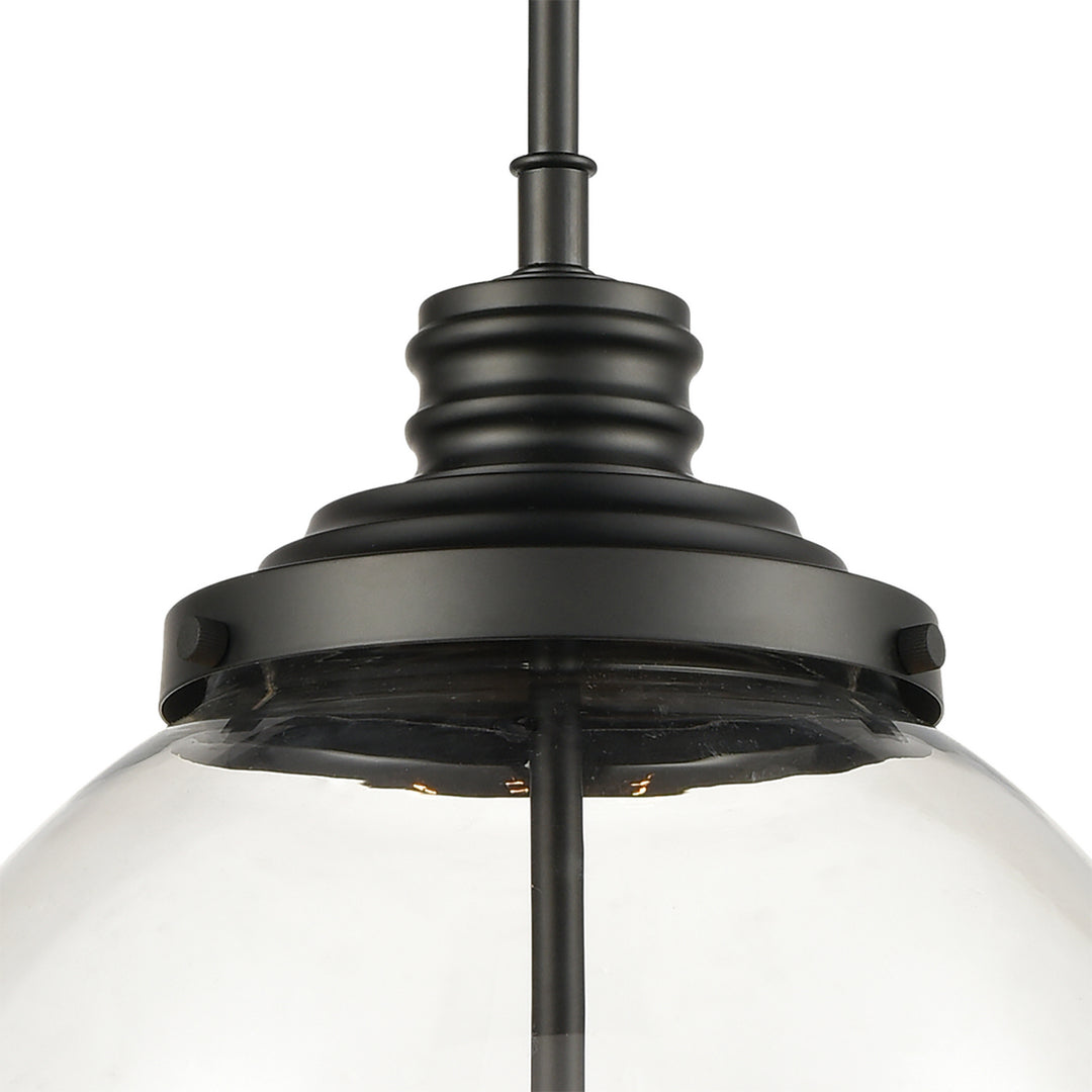 Elk Chandra 46814/4 Pendant Light - Matte Black