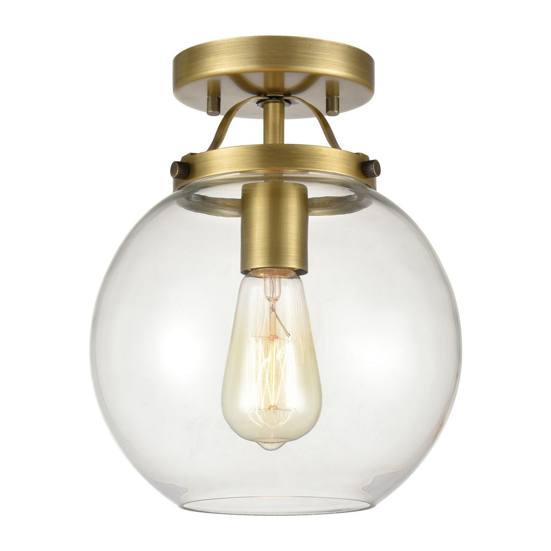 Elk Bernice 47184/1 Ceiling Light - Brushed Antique Brass