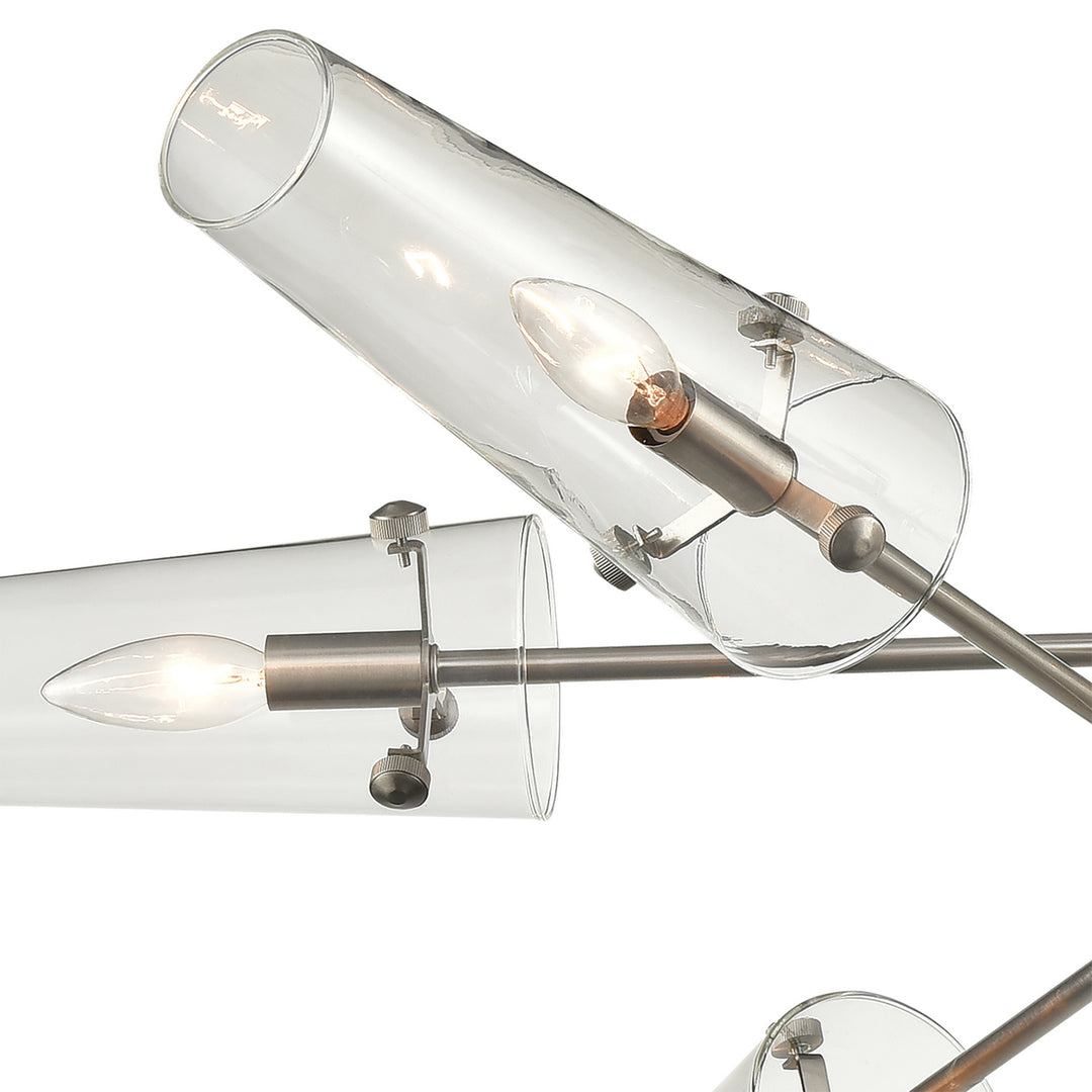 Elk Valante 47227/6 Chandelier Light - Satin Nickel