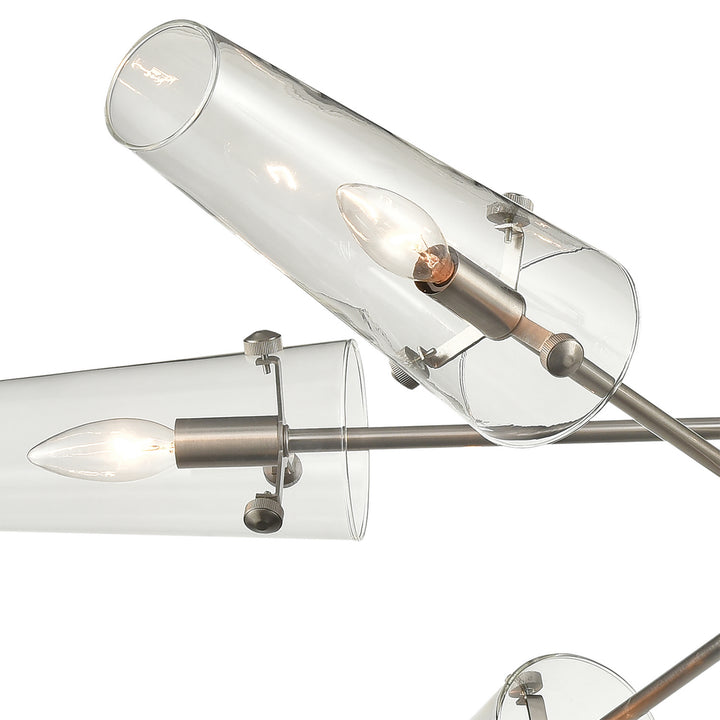 Elk Valante 47227/6 Chandelier Light - Satin Nickel