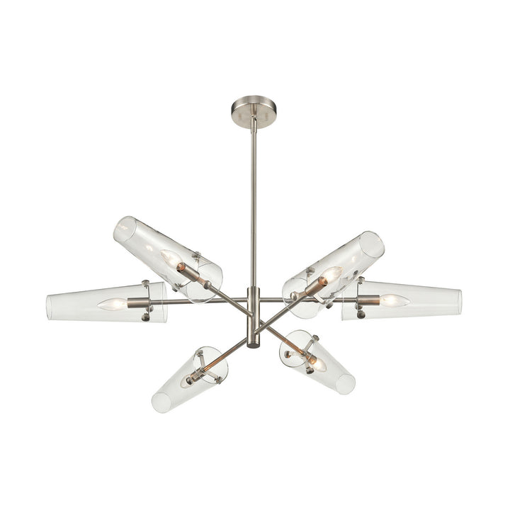 Elk Valante 47227/6 Chandelier Light - Satin Nickel