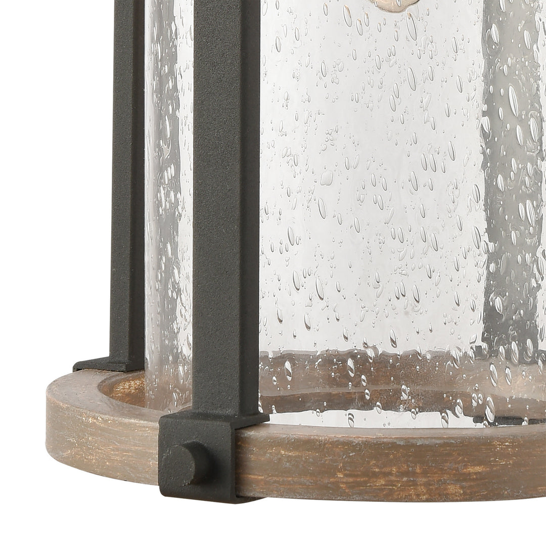 Elk Geringer 47280/1 Wall Sconce Light - Charcoal