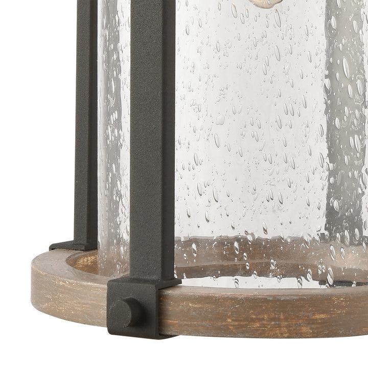 Elk Geringer 47280/1 Wall Sconce Light - Charcoal