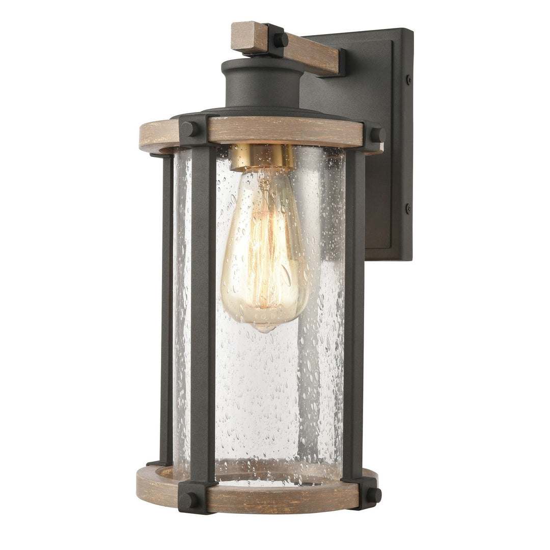 Elk Geringer 47280/1 Wall Sconce Light - Charcoal