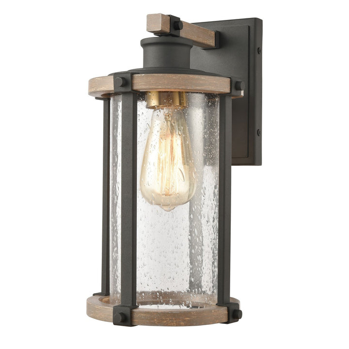 Elk Geringer 47280/1 Wall Sconce Light - Charcoal