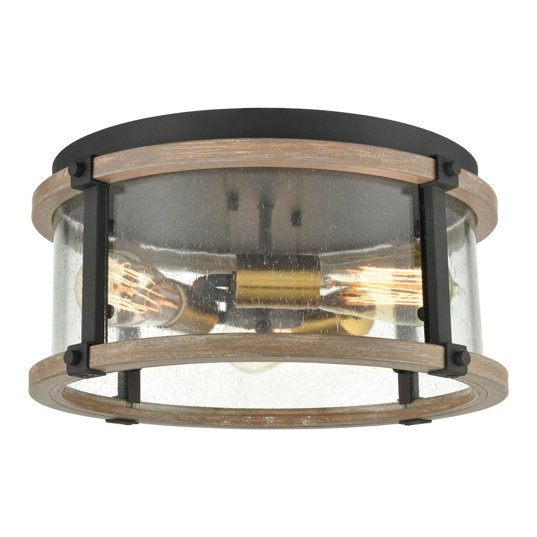 Elk Geringer 47285/3 Ceiling Light - Charcoal