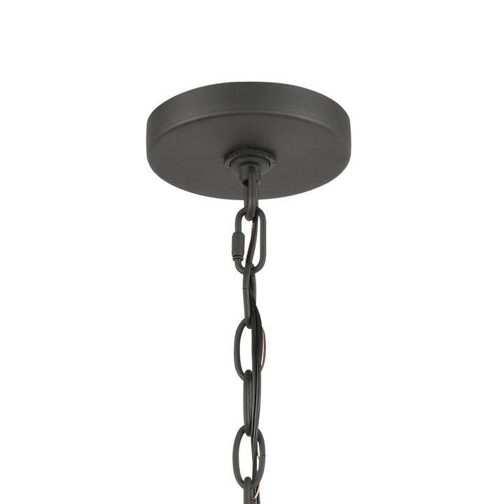 Elk Geringer 47289/5 Chandelier Light - Charcoal