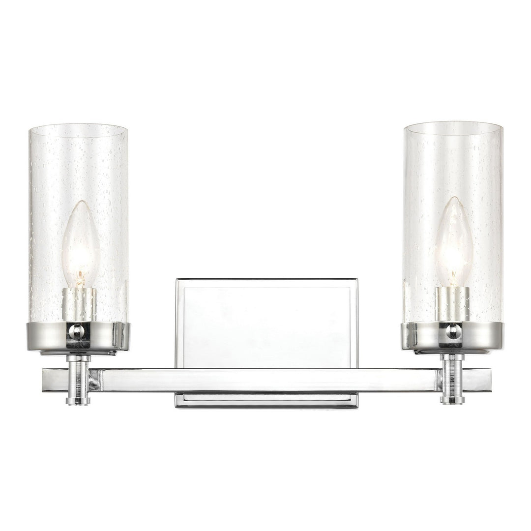 Elk Melinda 47302/2 Bath Vanity Light 15 in. wide - Polished Chrome
