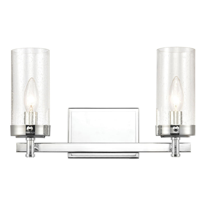Elk Melinda 47302/2 Bath Vanity Light 15 in. wide - Polished Chrome