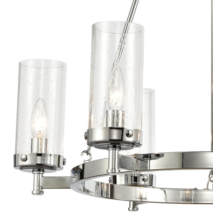 Elk Melinda 47307/6 Chandelier Light - Polished Chrome