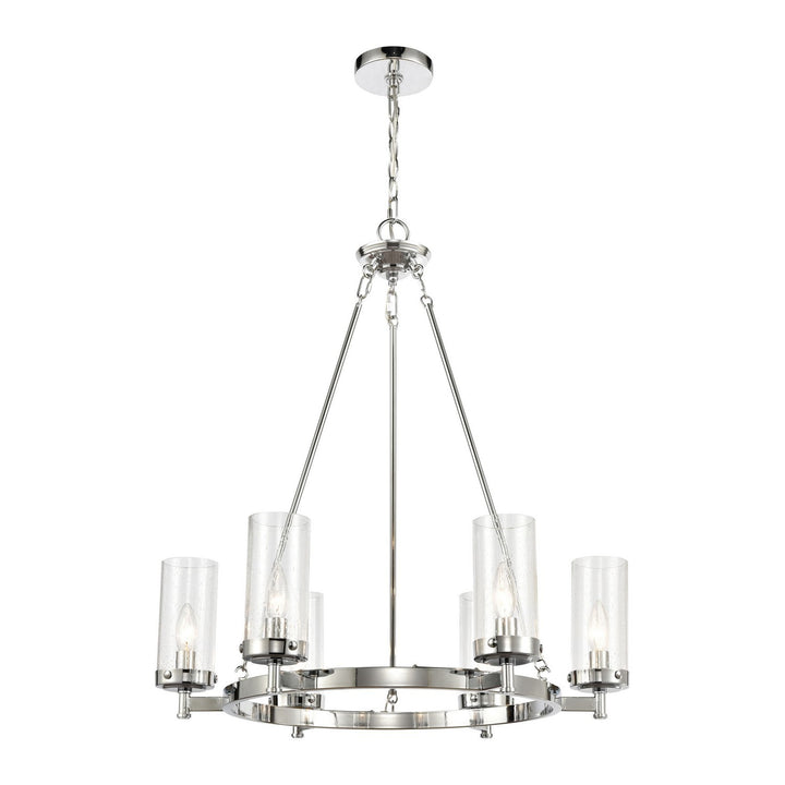 Elk Melinda 47307/6 Chandelier Light - Polished Chrome