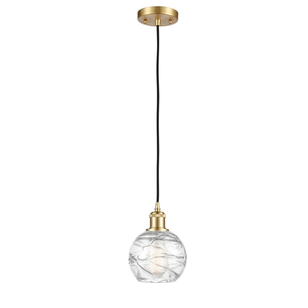 Innovations Ballston 516-1P-SG-G1213-6 Pendant Light - Satin Gold