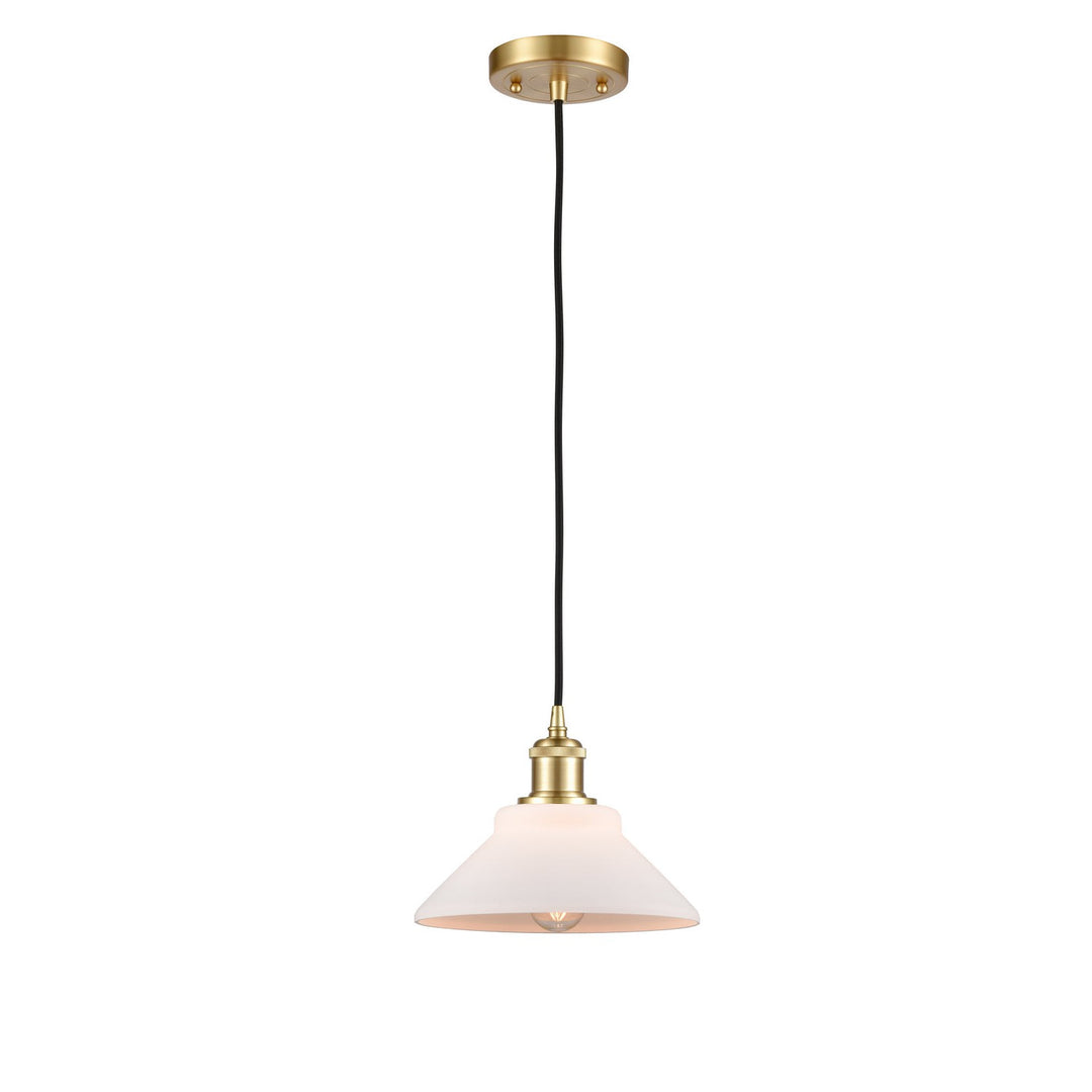 Innovations Ballston 516-1P-SG-G131 Pendant Light - Satin Gold
