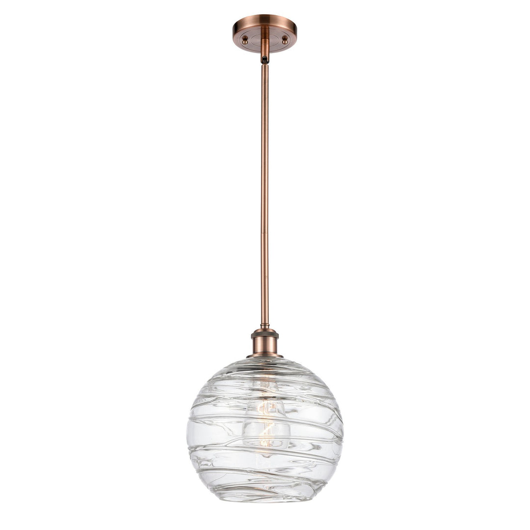 Innovations Ballston 516-1S-AC-G1213-10 Pendant Light - Antique Copper