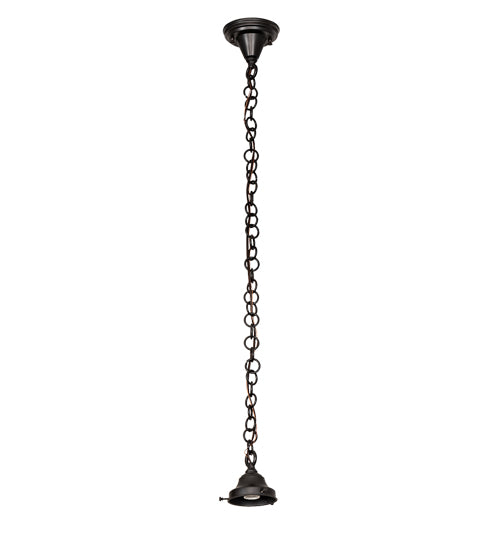 Meyda Tiffany Revival 104069 Pendant Light - Craftsman Brown