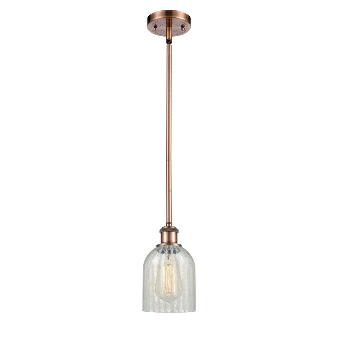 Innovations Ballston 516-1S-AC-G2511 Pendant Light - Antique Copper
