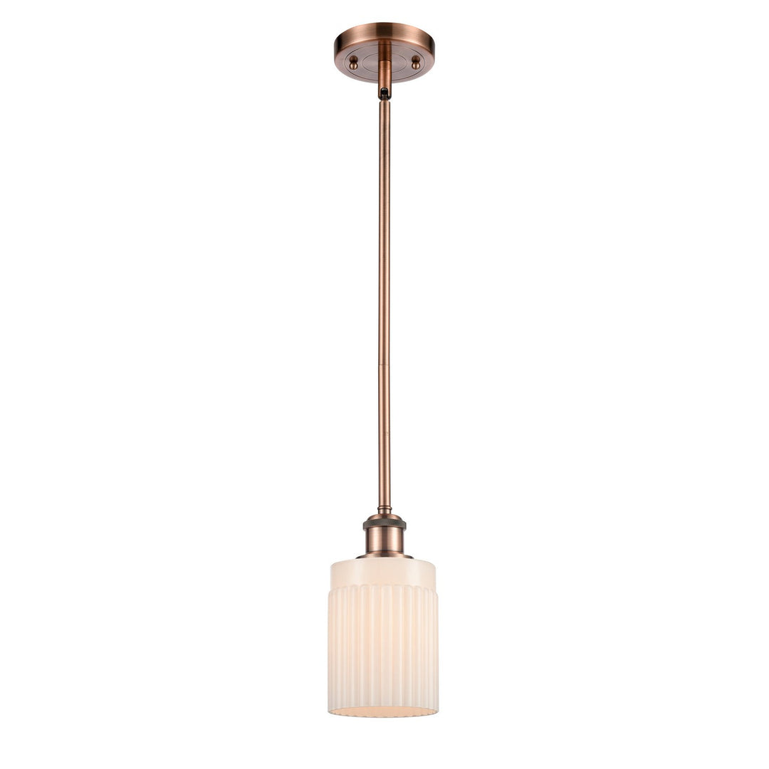 Innovations Ballston 516-1S-AC-G341 Pendant Light - Antique Copper
