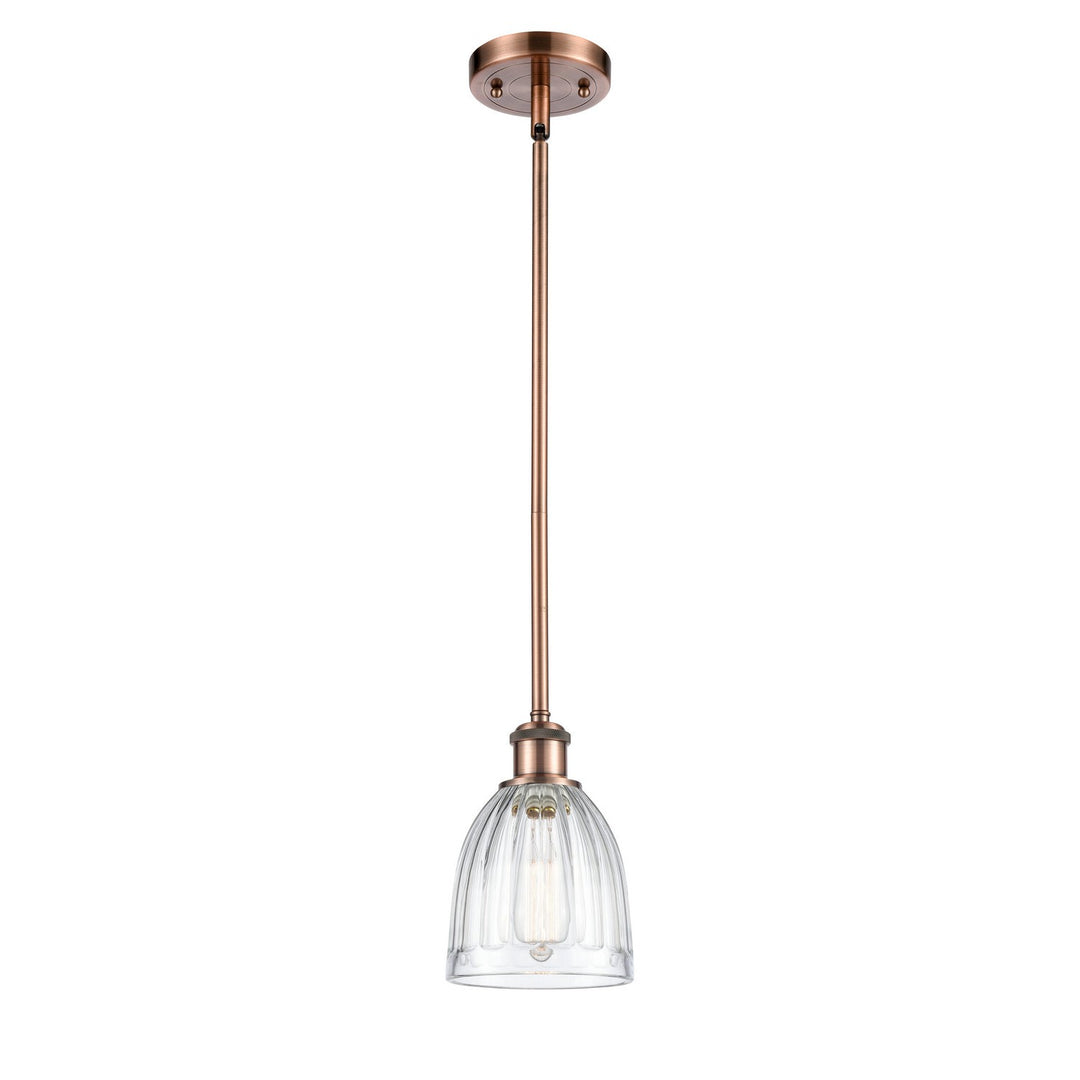 Innovations Ballston 516-1S-AC-G442 Pendant Light - Antique Copper
