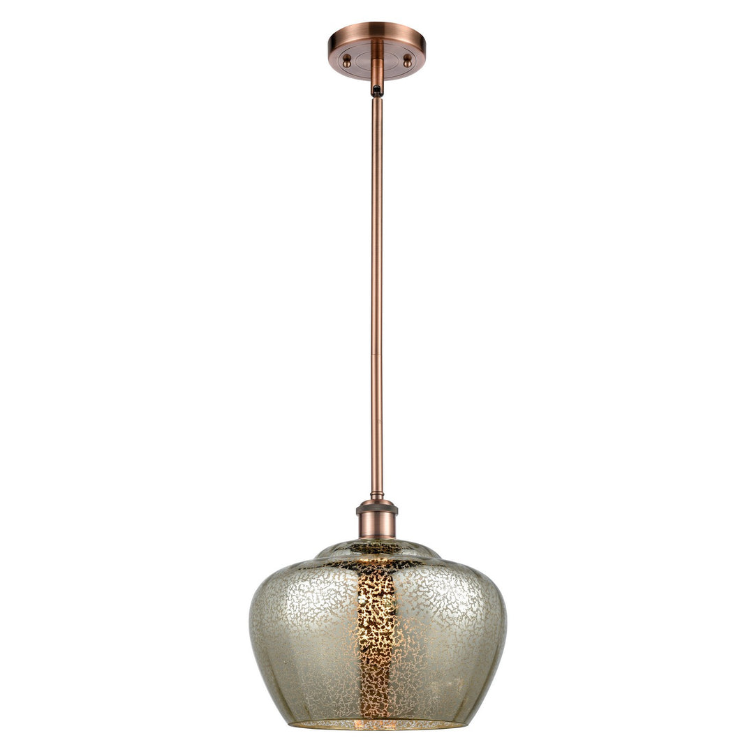 Innovations Ballston 516-1S-AC-G96-L Pendant Light - Antique Copper