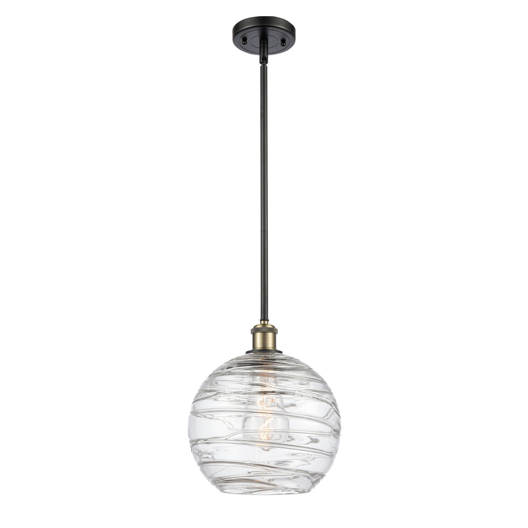 Innovations Ballston 516-1S-BAB-G1213-10 Pendant Light - Black Antique Brass