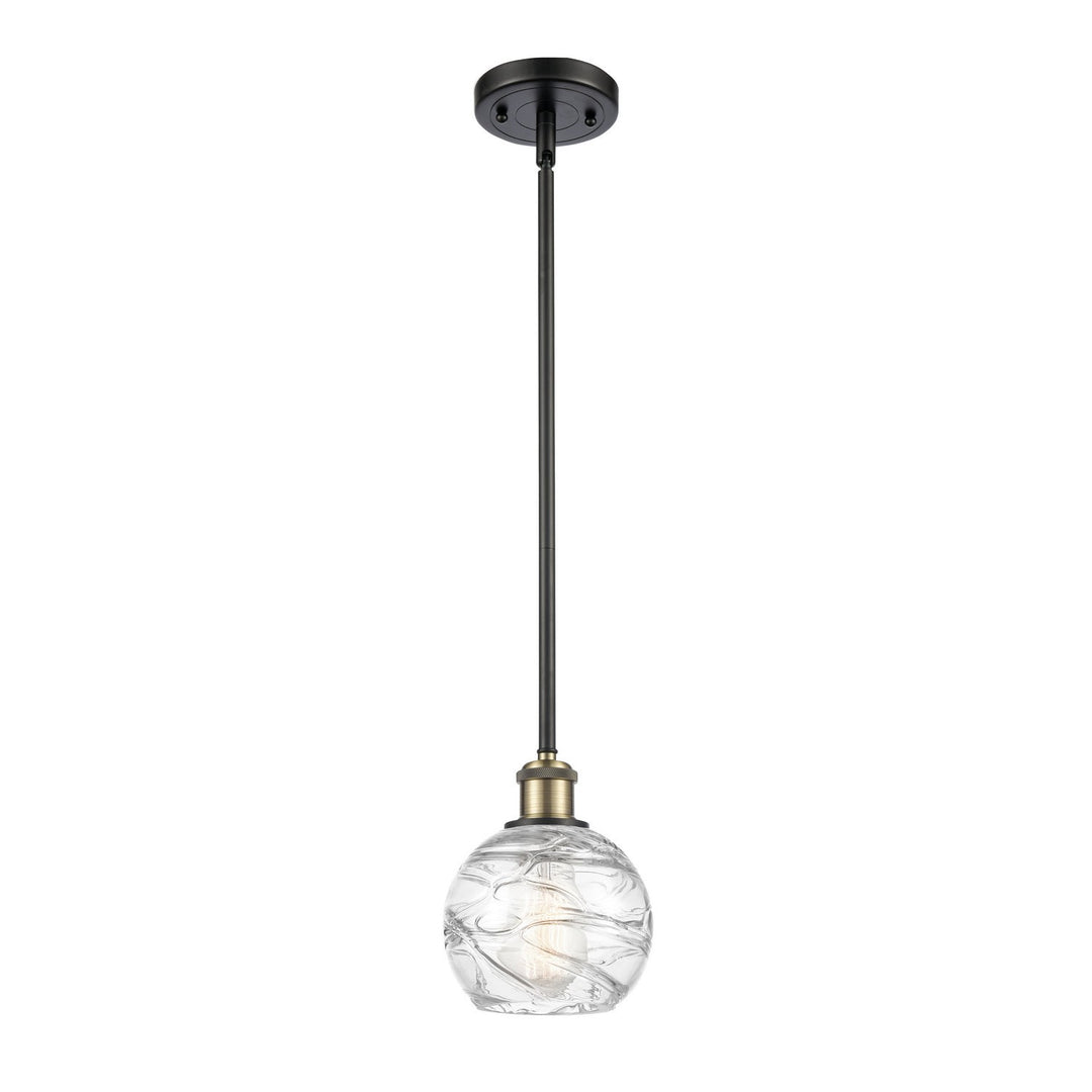Innovations Ballston 516-1S-BAB-G1213-6 Pendant Light - Black Antique Brass