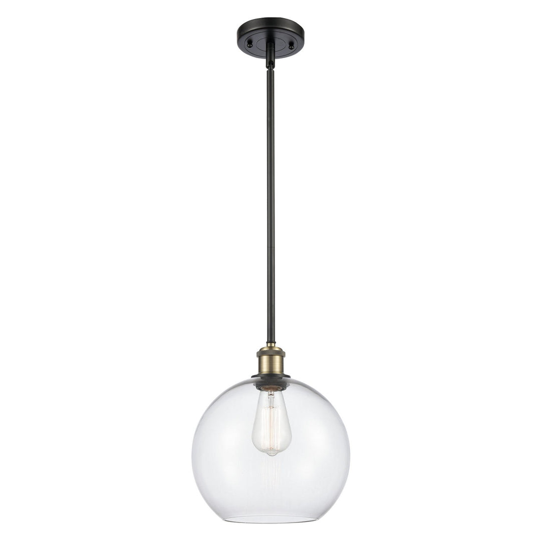 Innovations Ballston 516-1S-BAB-G122-10 Pendant Light - Black Antique Brass
