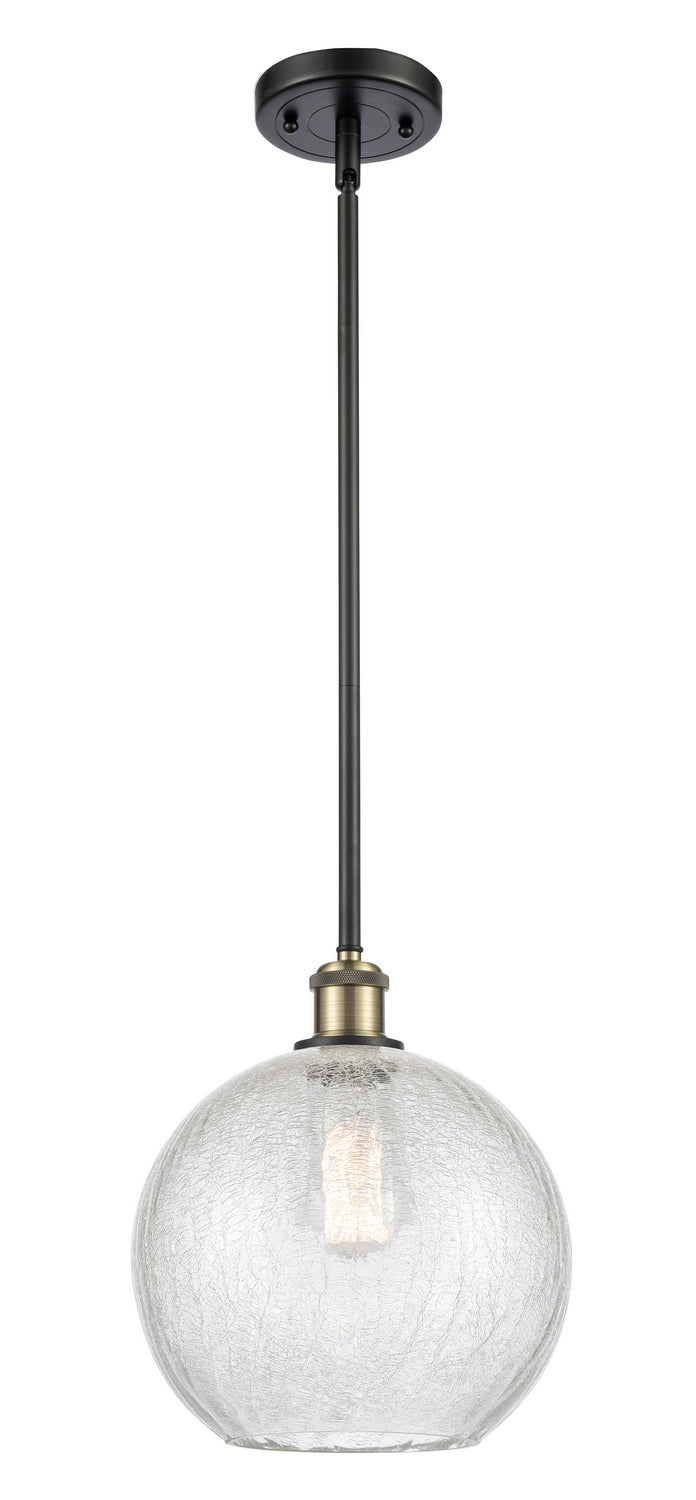 Innovations Ballston 516-1S-BAB-G125-10 Pendant Light - Black Antique Brass