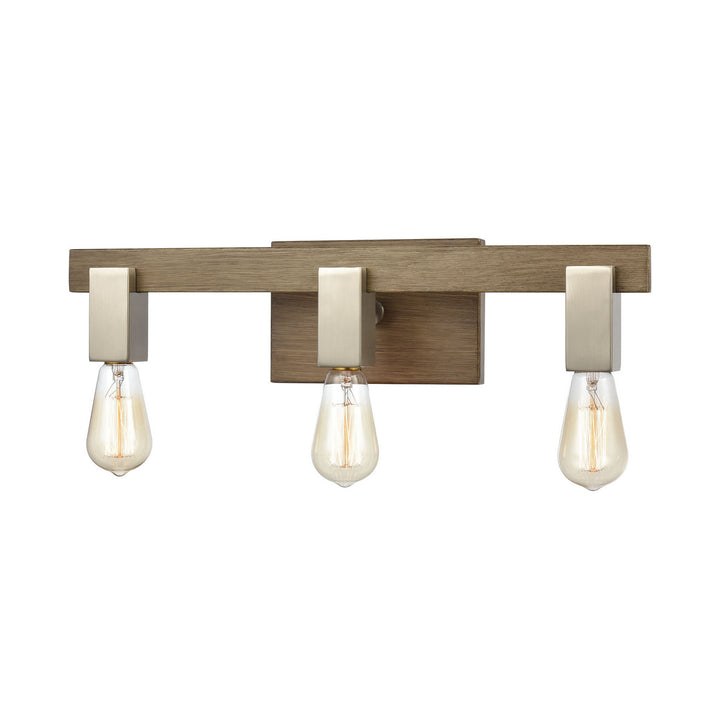 Elk Axis 55058/3 Bath Vanity Light 21 in. wide - Satin Nickel