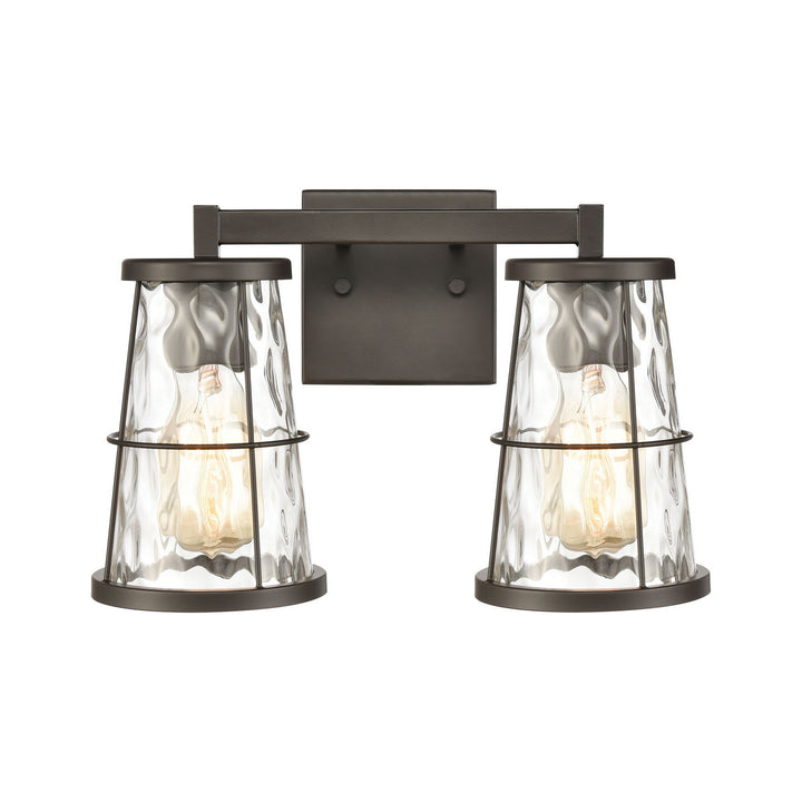 Elk Kendrix 57312/2 Bath Vanity Light 14 in. wide - Oil Rubbed Bronze