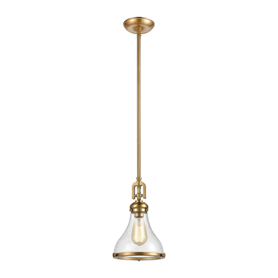 Elk Rutherford 57370/1 Pendant Light - Satin Brass